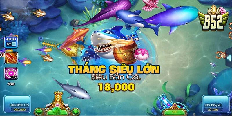 Bắn cá B52 Club được đầu tư mãn nhãn về đồ họa và chất lượng âm thanh